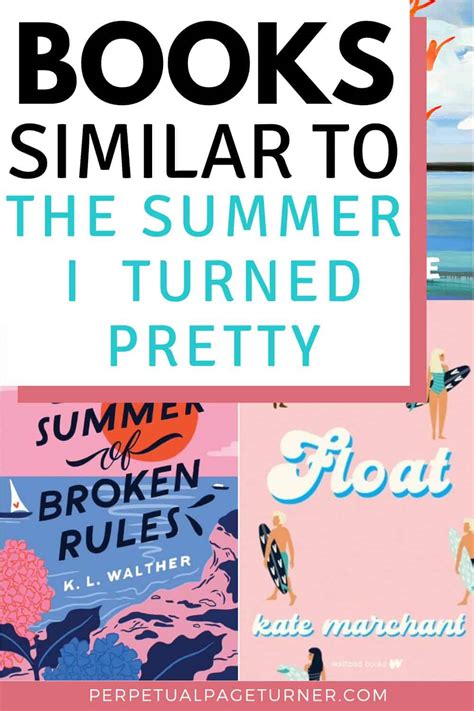 what books are similar to the summer i turned pretty